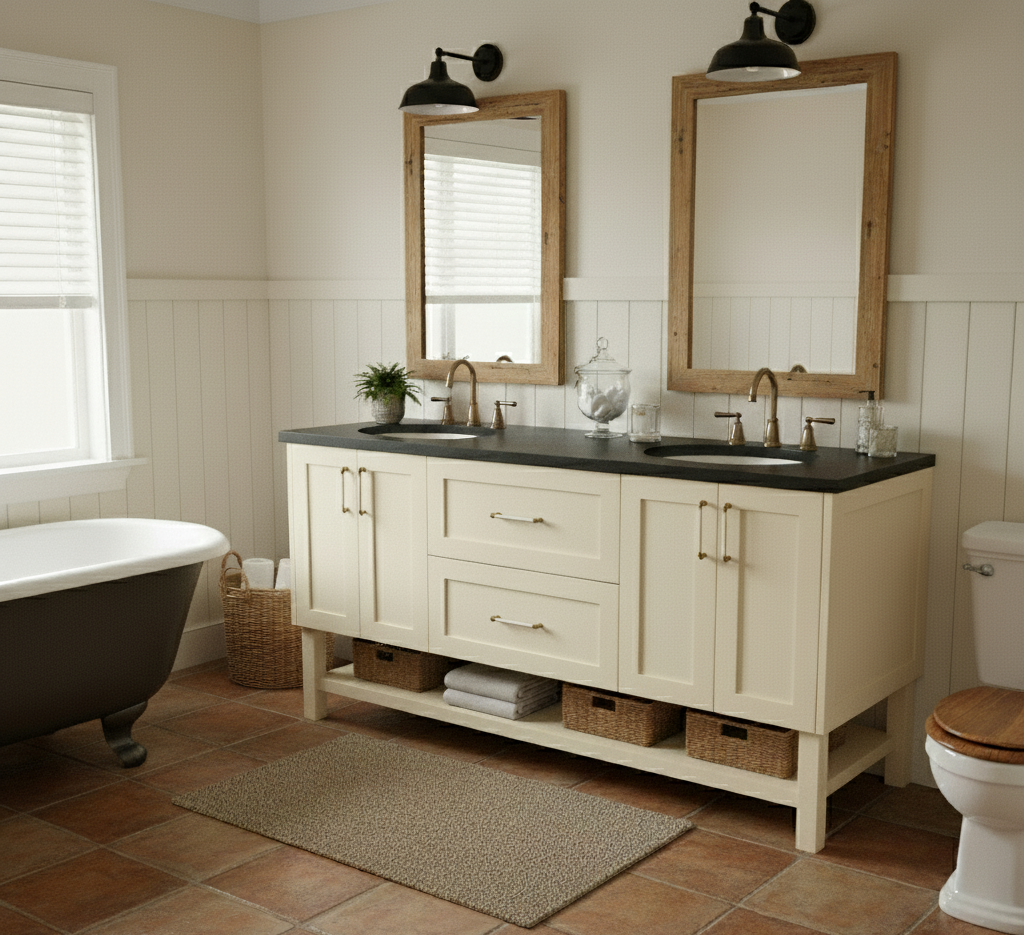 Rosalie vanity 2 sinks
