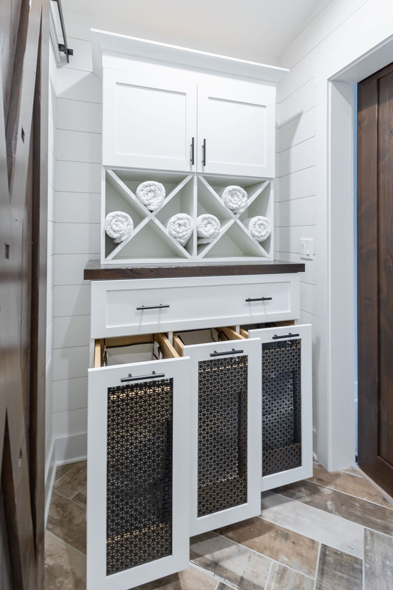laundry sorting cabinet