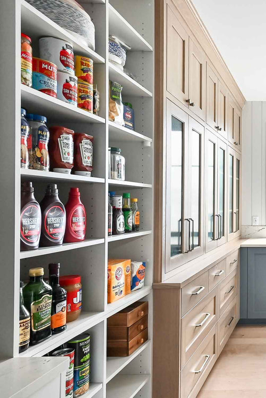 edgebanding open shelves