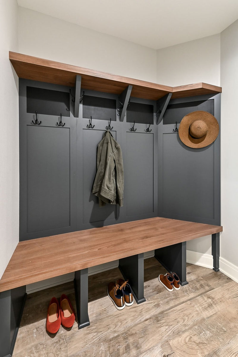 custom mudroom