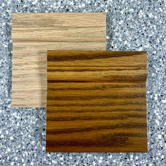 oak cabinets