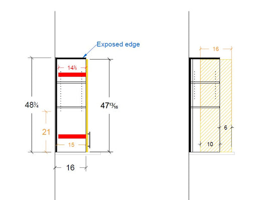 how to measure for Pocket doors