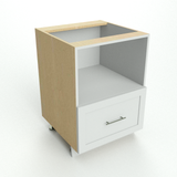 base cabinet open finished