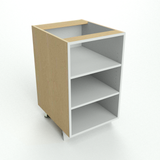 base cabinet open