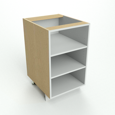 base cabinet open