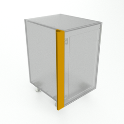 base cabinet with filler