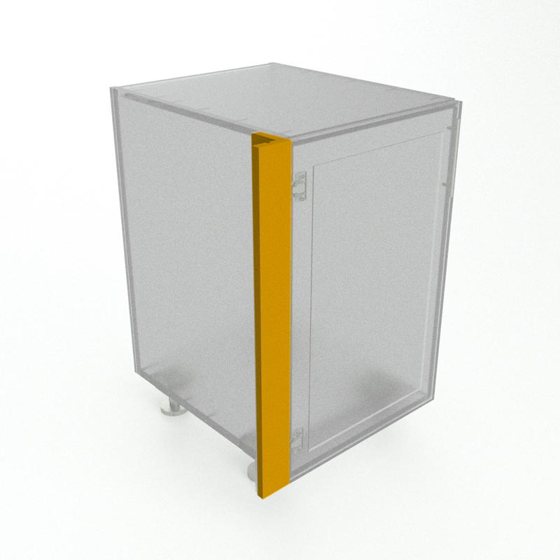 base cabinet with filler