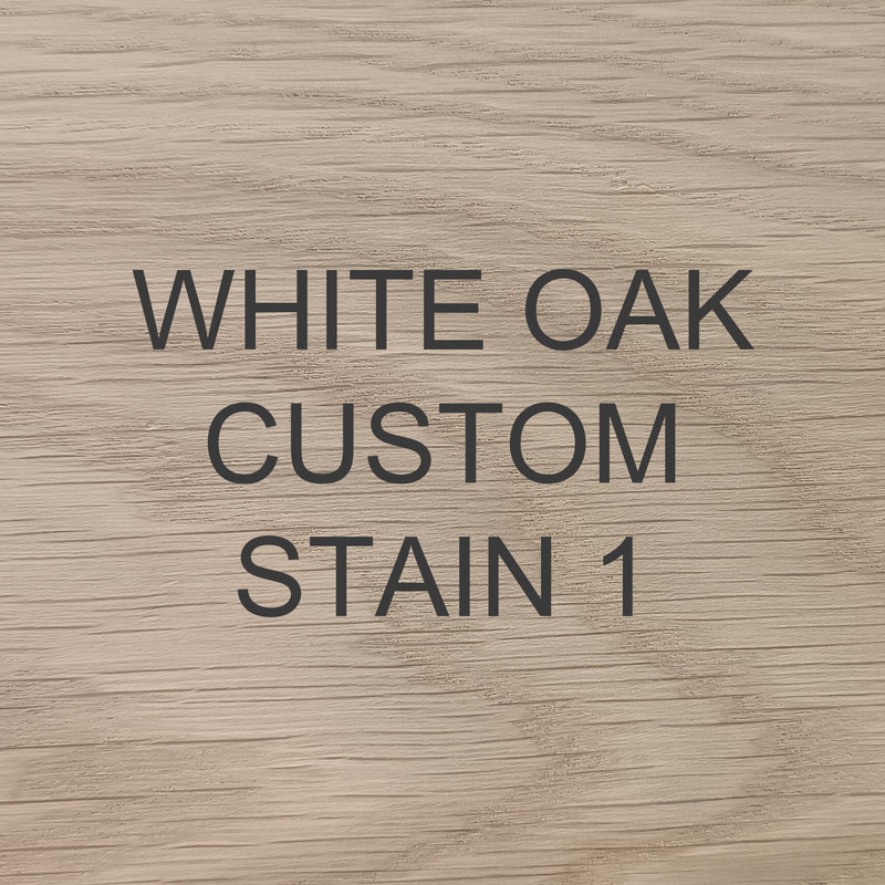 white oak custom