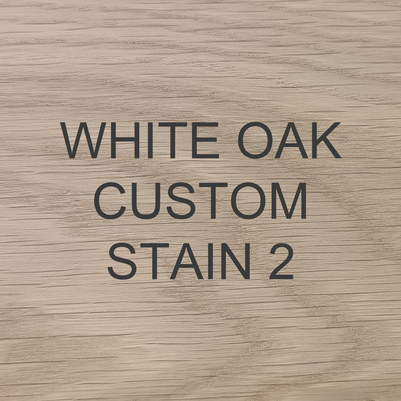 white oak custom