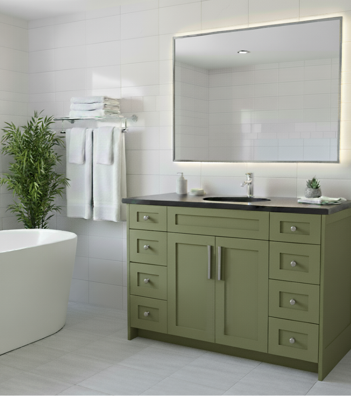 Custom Bathroom Vanity - Made in Milwaukee - Single & Double Sinks ...