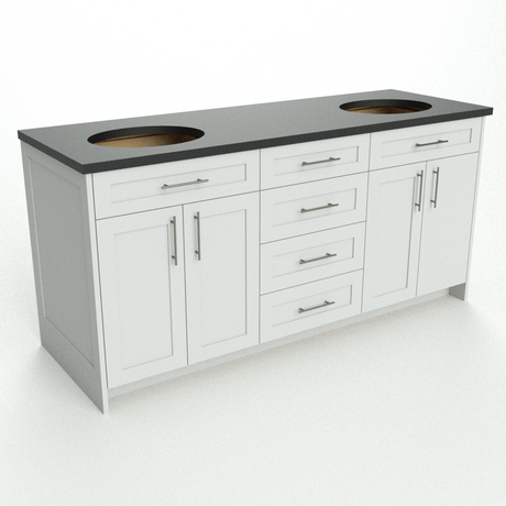 Ellis vanity 2 sinks