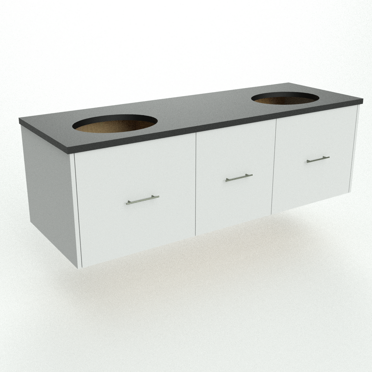 Frank vanity 2 sinks