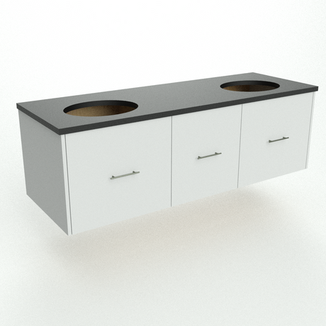 Frank vanity 2 sinks