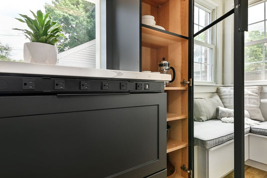 HDF painted cabinet