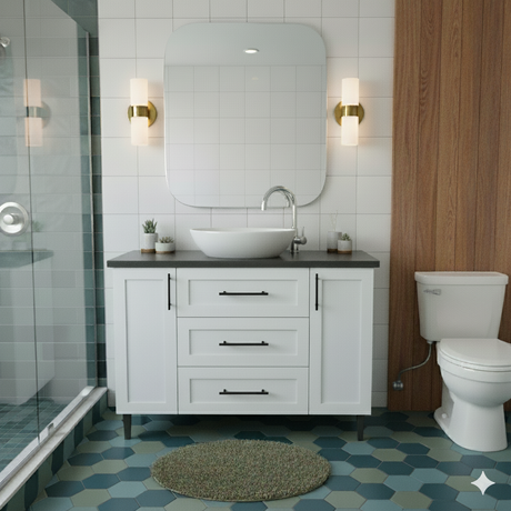 Harlan vanity 1 sink