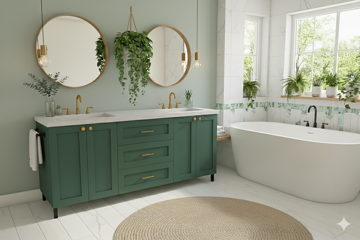 Harlan vanity 2 sinks