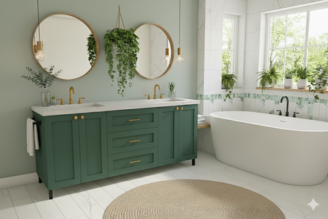 Harlan vanity 2 sinks