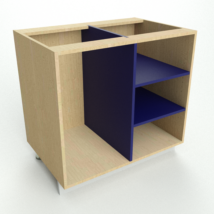 shelves on the right side