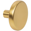 knob brushed gold