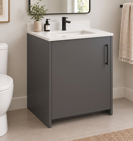 Maren Custom Bathroom Vanity or Bar Sink Cabinet - 12 in. to 24 in.