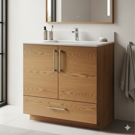 Monroe vanity 1 sink