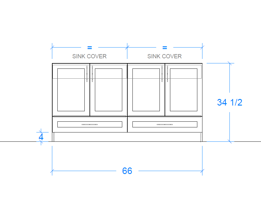 Monroe vanity 2 sinks measurements