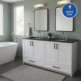 Quick Ship - Monroe Custom Bathroom Vanity - Double Sinks - 48 in. - 60 in. - 72 in.