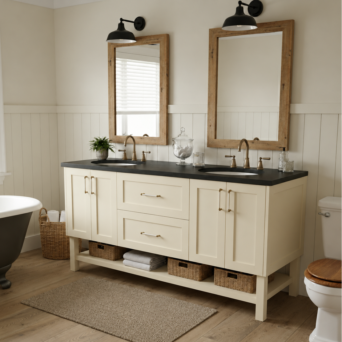 Rosalie double vanity