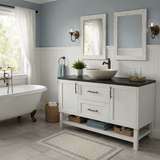 Rosalie Custom Bathroom Vanity - 1 Sink - 36 in. to 72 in.