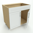 sink cabinet with false front
