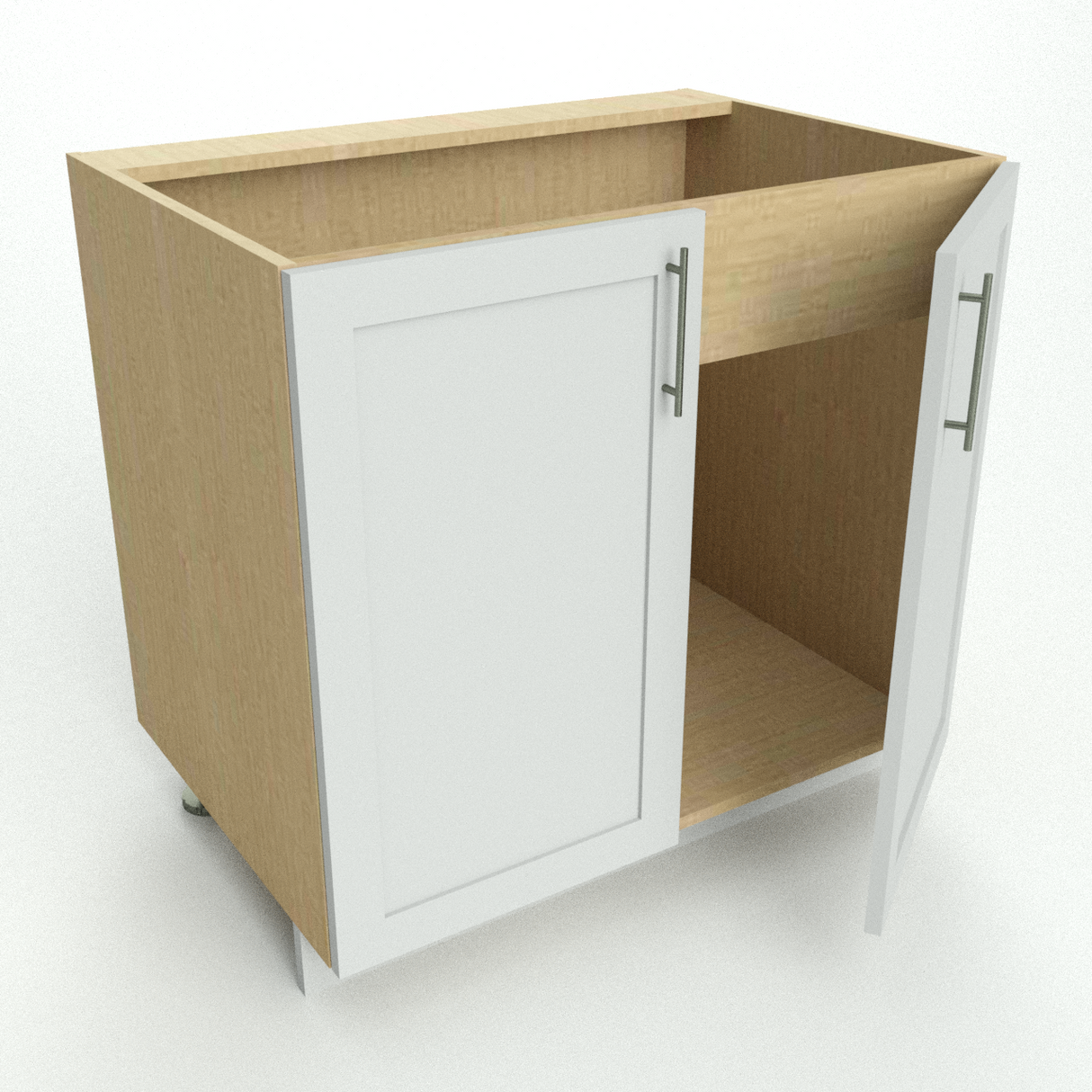 sink cabinet with 2 doors