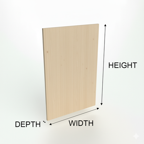 slab panel measurements