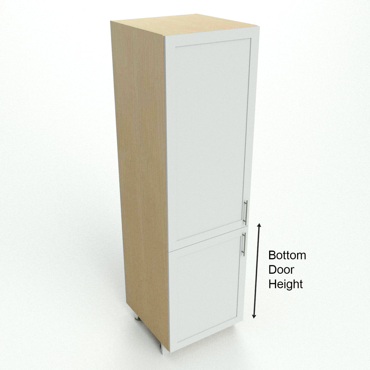 tall cabinet double door