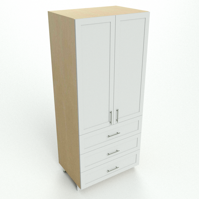 tall cabinet pantry with drawers