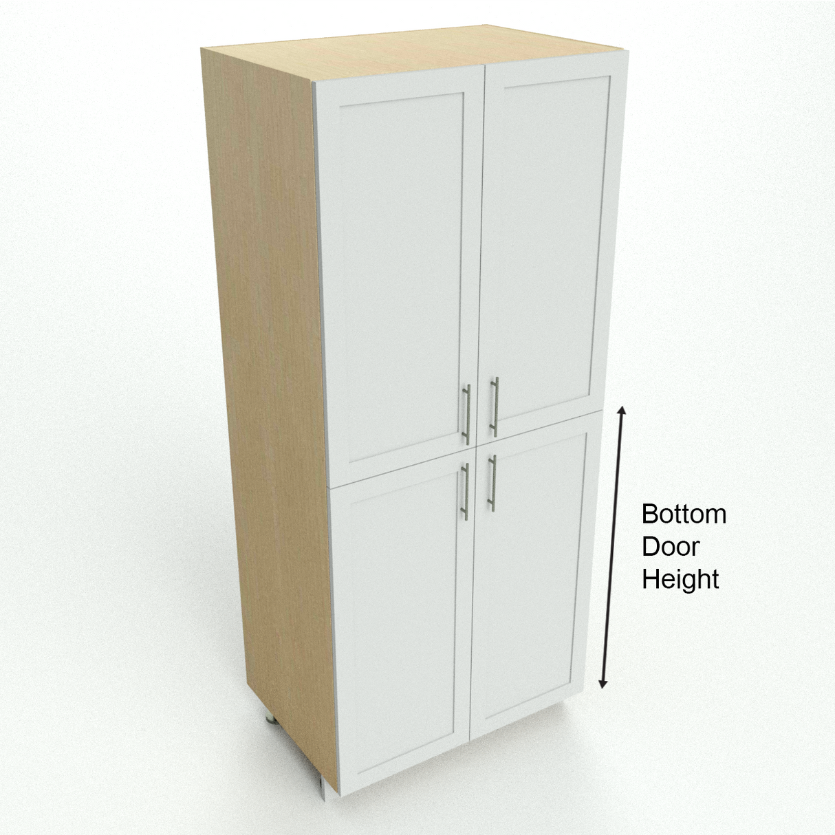 tall cabinet 2 double doors