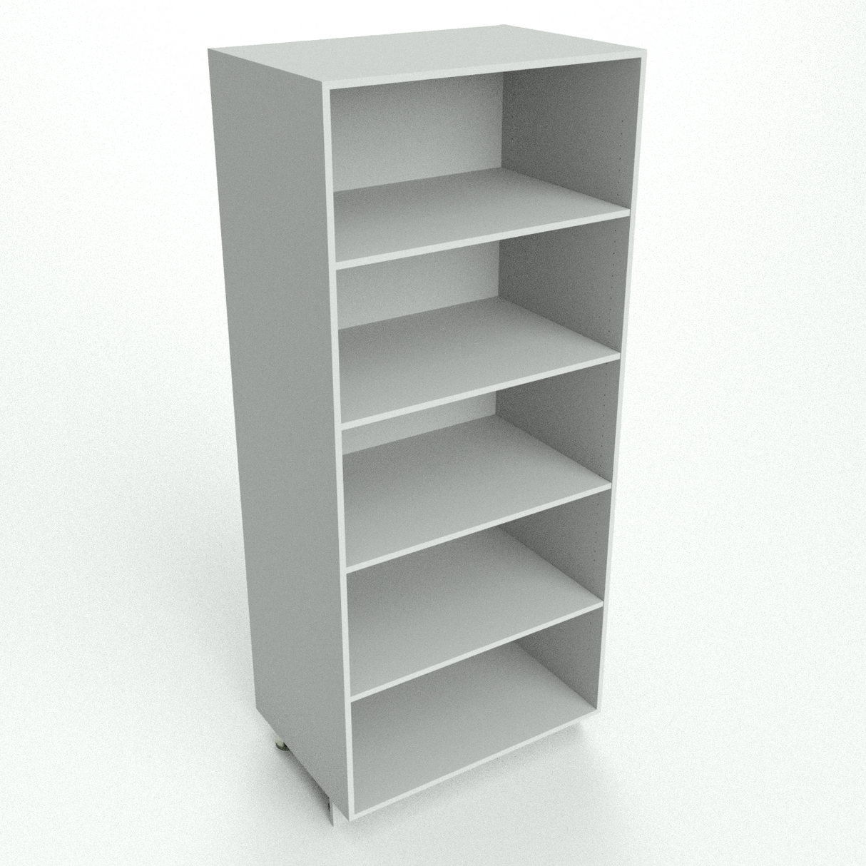 tall cabinet open