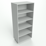 tall cabinet open