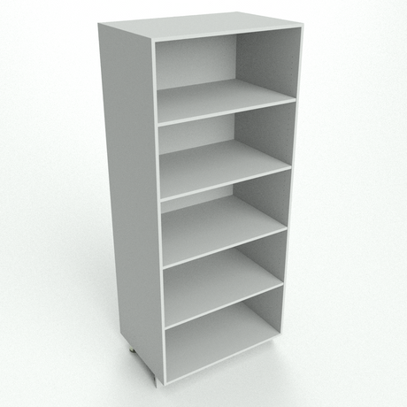 tall cabinet open