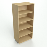 tall cabinet open shelves