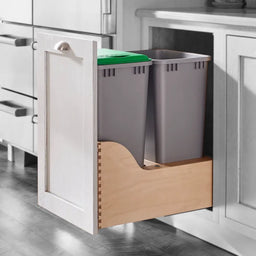 trash pullout wood