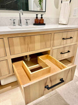 Jane Custom Bathroom Vanity - 1 Sink - 12 in. to 42 in.