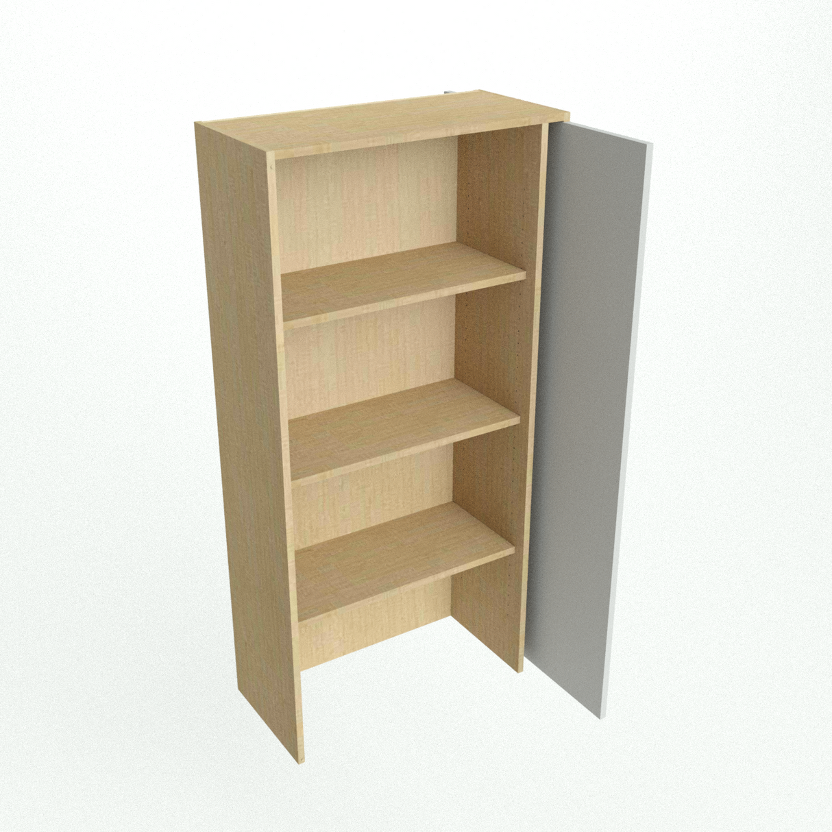 wall cabinet pocket door