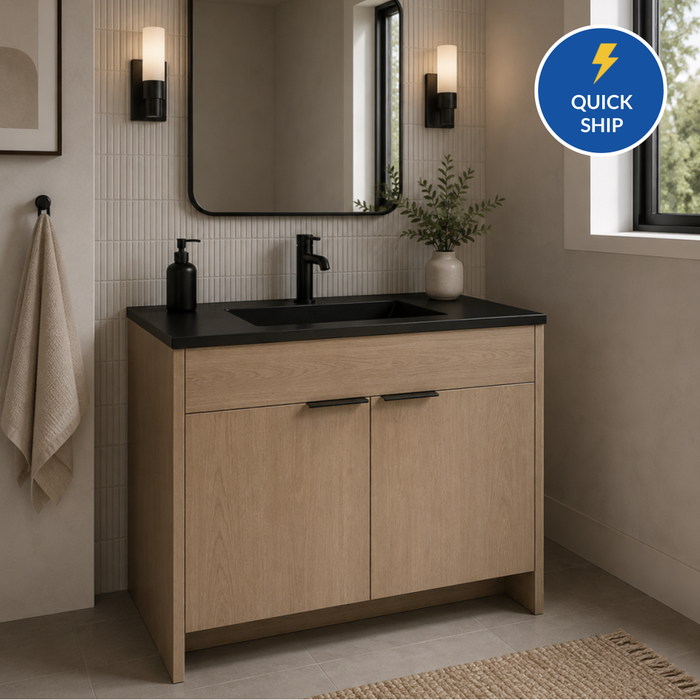 2 door in stock vanity