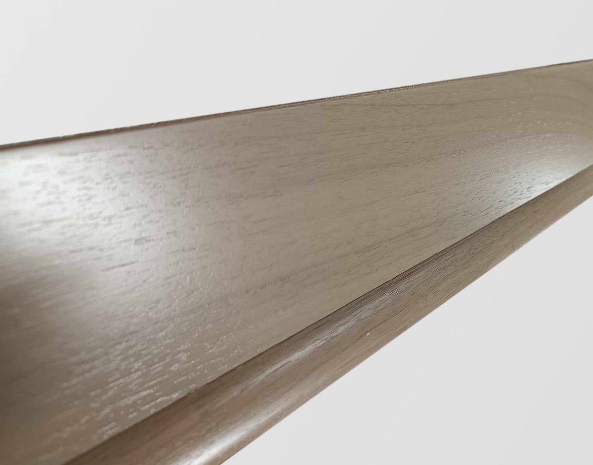 base molding with toe and shoe
