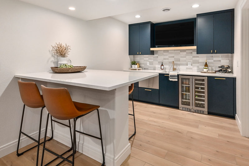 basement kitchen