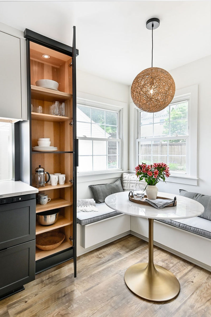 Walnut interior cabinet