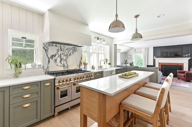 sage green cabinets