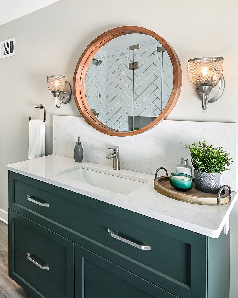 green vanity